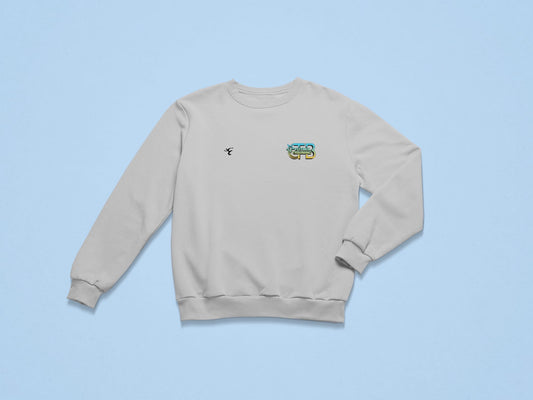 COMFY TB CREW NECK-GREY